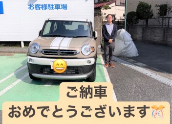 クロスビー納車させて頂きました！